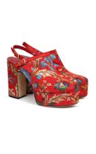 Beau Coops X Romance Was Born Passion Brocade Slingback