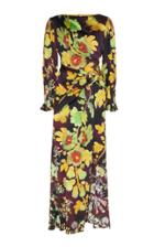 Peter Pilotto Silk Draped Gown