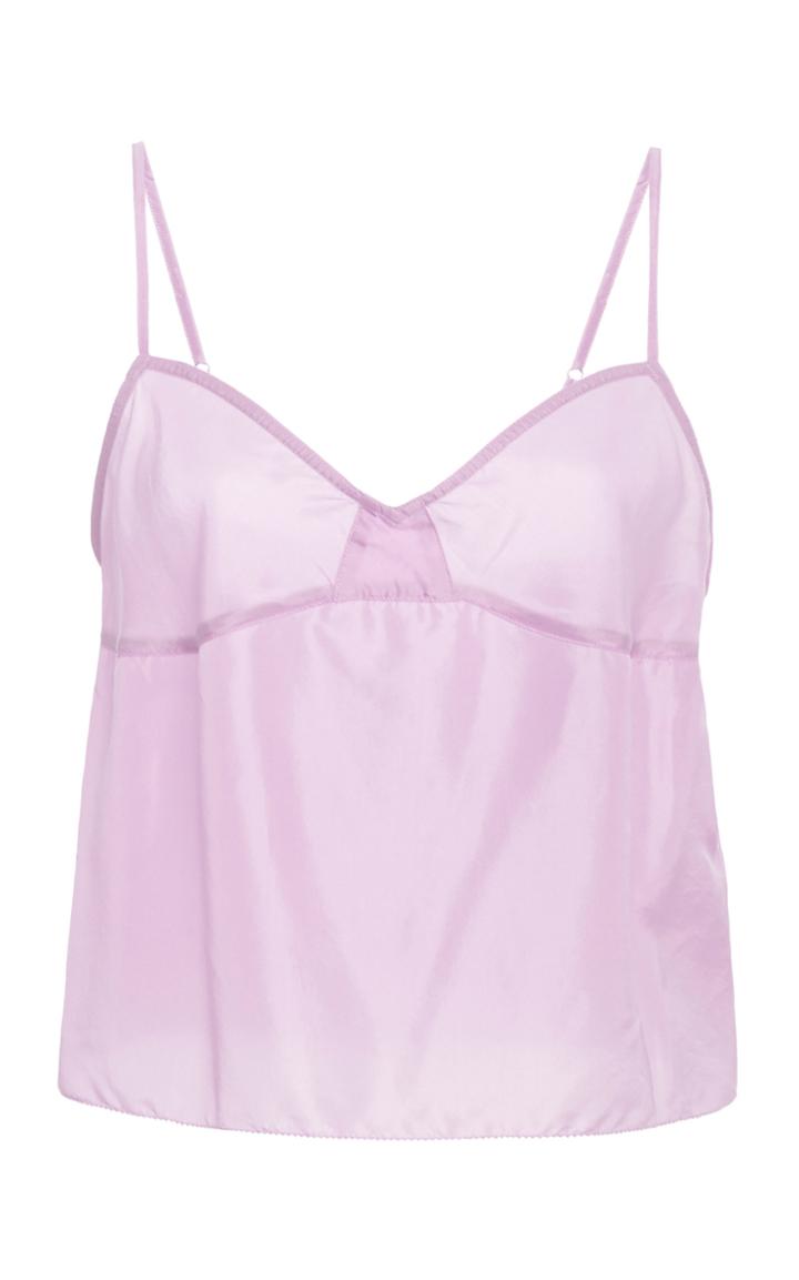 Moda Operandi Vince Seamed Crepe-de-chine Camisole Size: Xxs