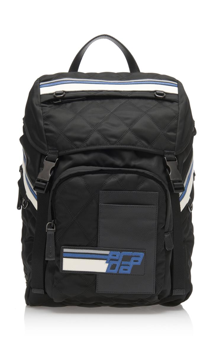 Prada Quilted Utility Backpack