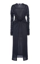 Moda Operandi Dolce & Gabbana Knot-detailed Jersey Dress