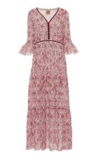 Moda Operandi Le Sirenuse Positano Vali Myers Bella Printed Cotton-voile Maxi Dress