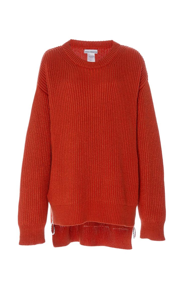 Paco Rabanne High Low Pullover