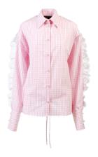 Anouki Pink & White Check Shirt