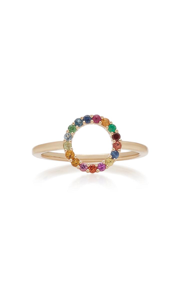 With Love Darling Partnership 14k Gold Multi-stone Ring