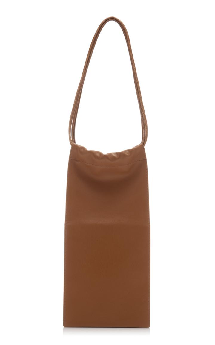 Jil Sander Wrapped Case Medium Leather Bag