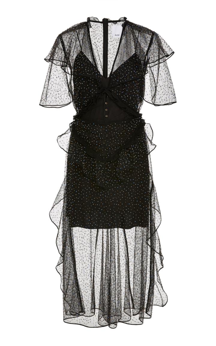 Acler Ataco Sheer Dress