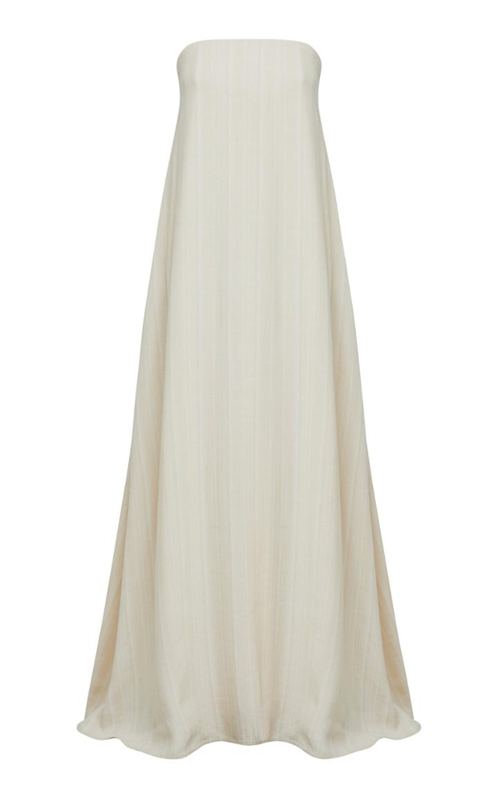 Moda Operandi Anna Quan Delfina Crepe Strapless Dress