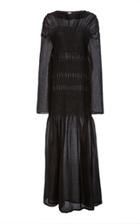 Moda Operandi Toteme Coripe Smocked Silk-blend Dress Size: Xxs