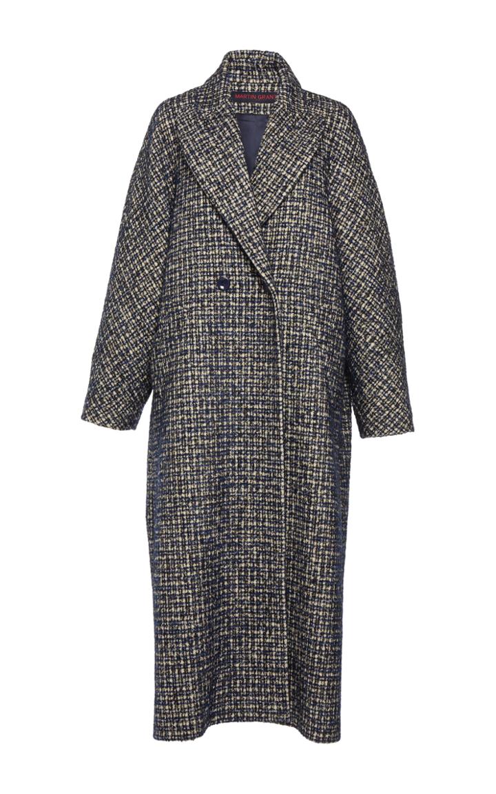 Martin Grant Oversized Tweed Men's Coat
