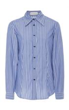 Etro Striped Cotton-poplin Button-up Shirt