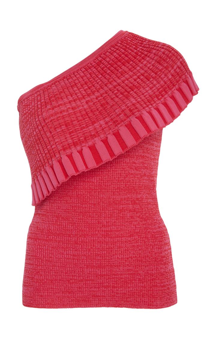 Manoush One Shoulder Knit Shirt