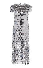 Paco Rabanne Paillettes Midi Dress