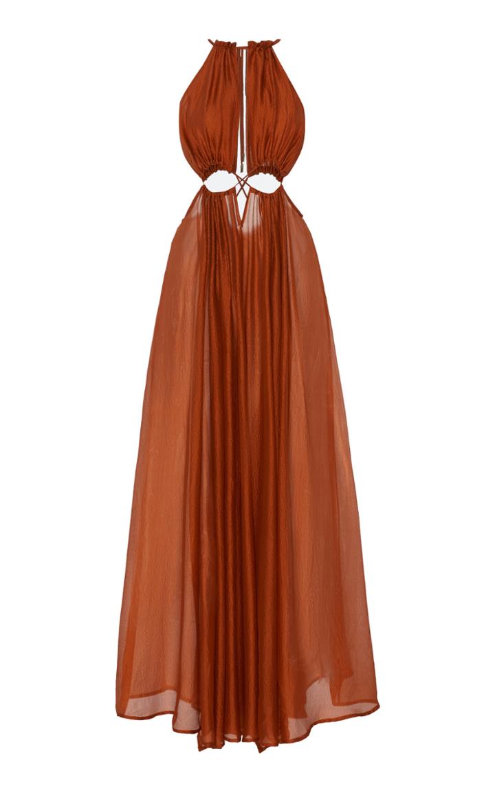 Moda Operandi Cult Gaia Theia Cutout Maxi Dress Size: Xs