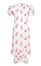 Moda Operandi Erdem Hermia Puff-sleeve Midi Dress