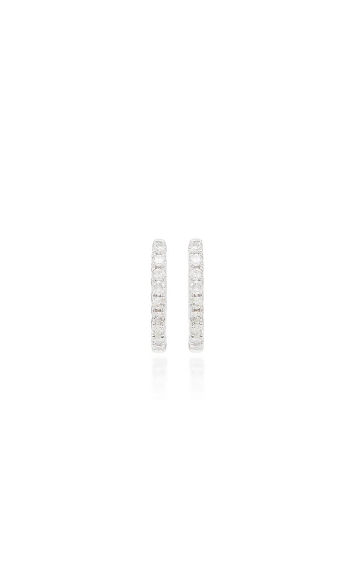 Moda Operandi Rosa De La Cruz 18k Gold And Diamond Earrings