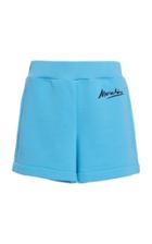 Moda Operandi Moschino Logo-printed Cotton Fleece Shorts Size: 38