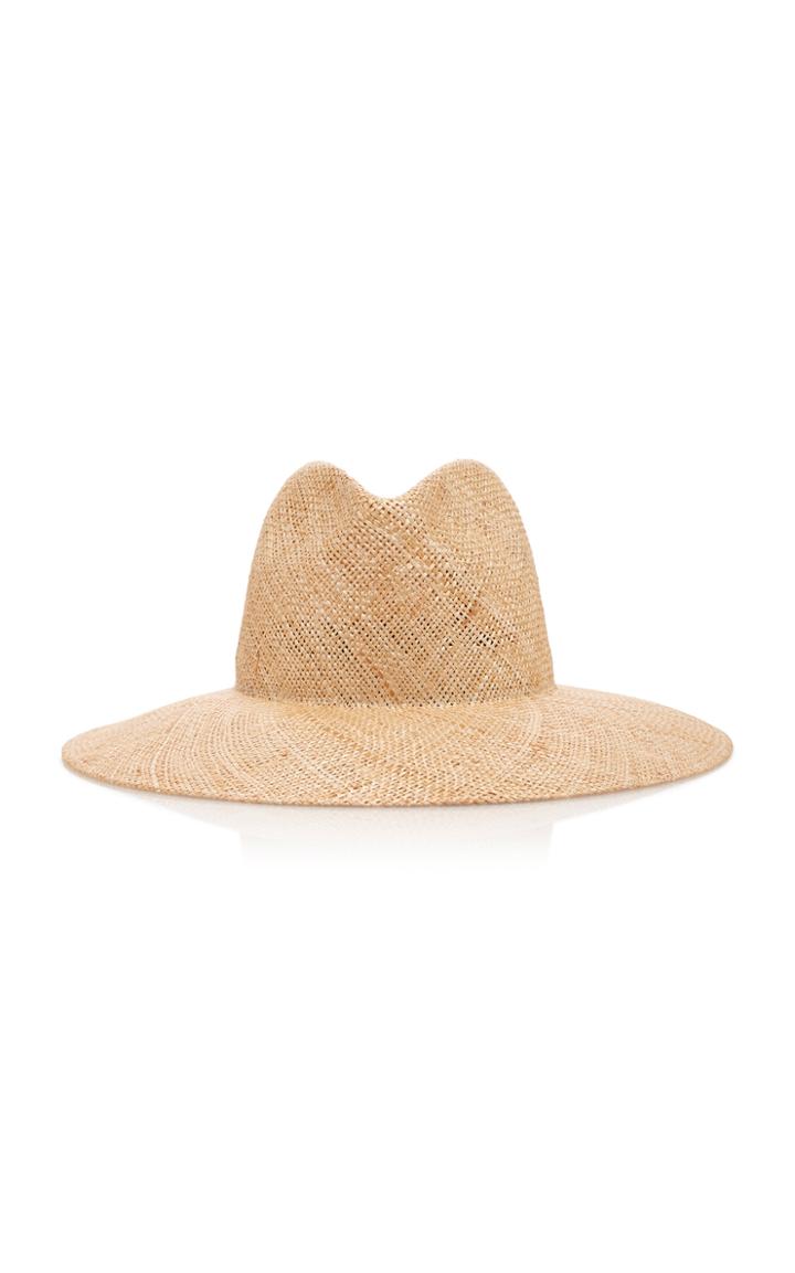 Janessa Leone Kai Wide-brim Straw Hat