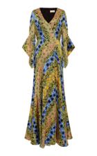 Peter Pilotto Floral-print Silk Maxi Dress