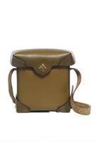 Manu Atelier Pristine Mini Leather Shoulder Bag