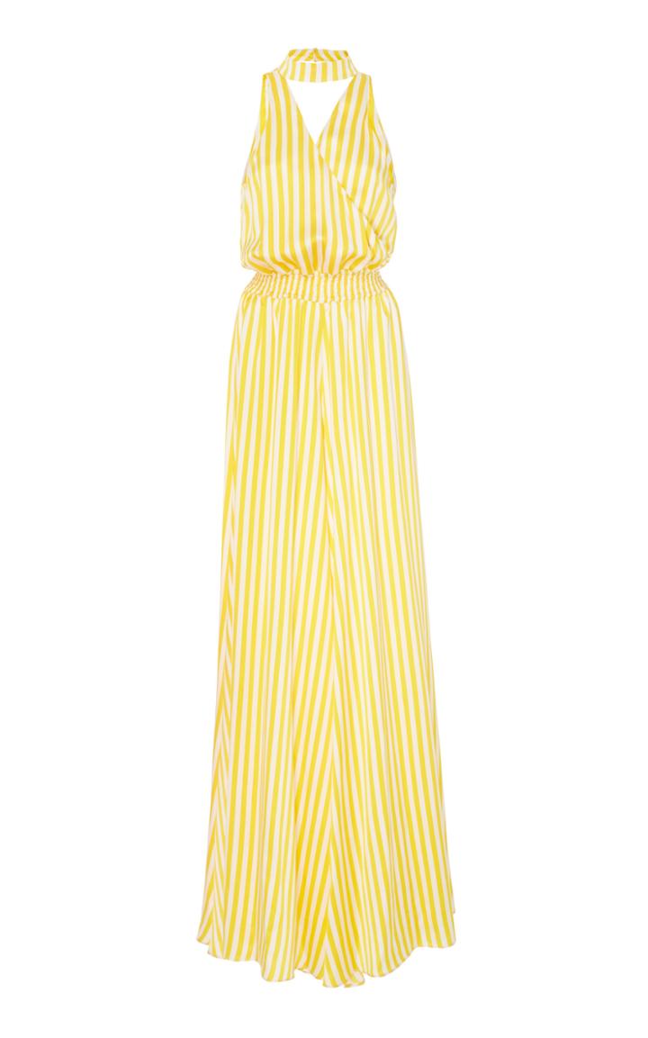 Caroline Constas Lia Limoncello Jumpsuit