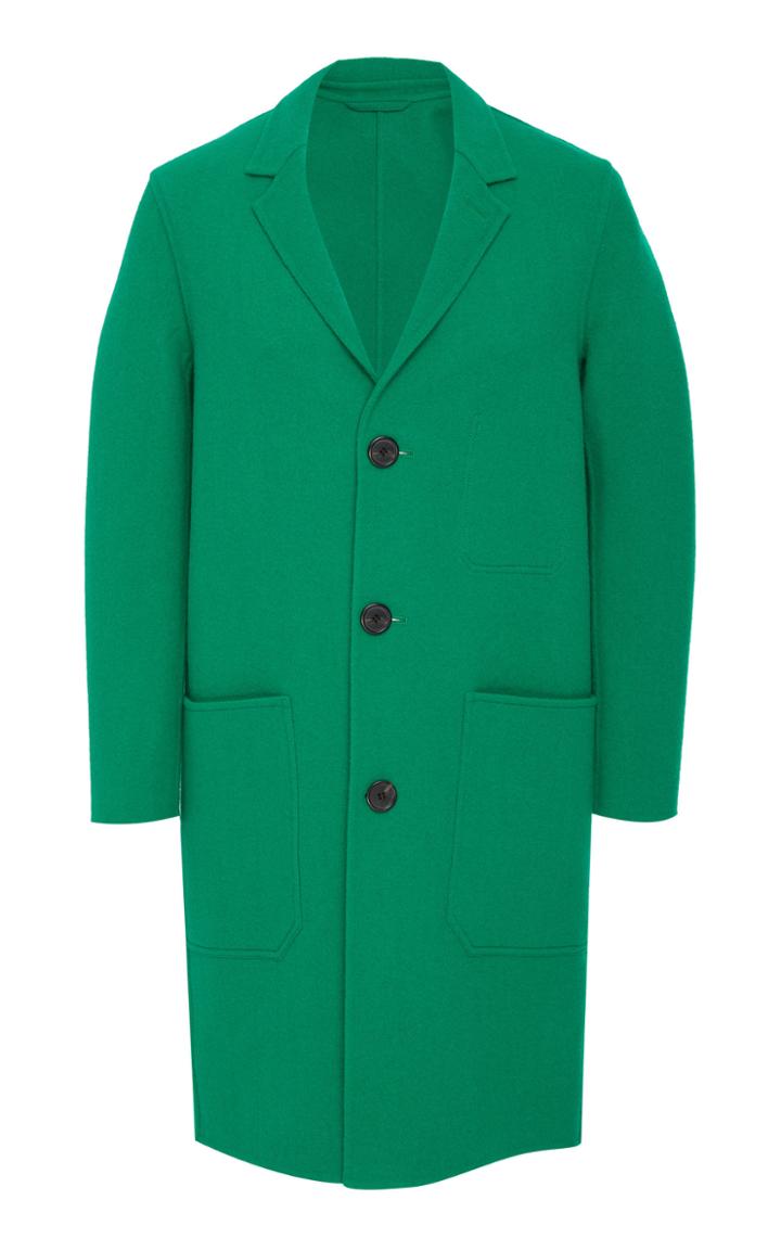 Ami Wool-felt Coat