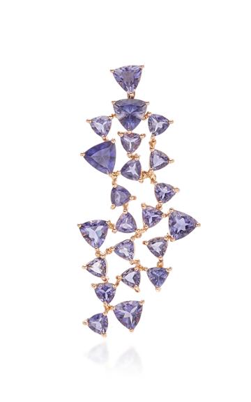 Karma El Khalil Iolite Puzzle Earrings