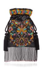 Etro Embroidered Perline Clutch Bag