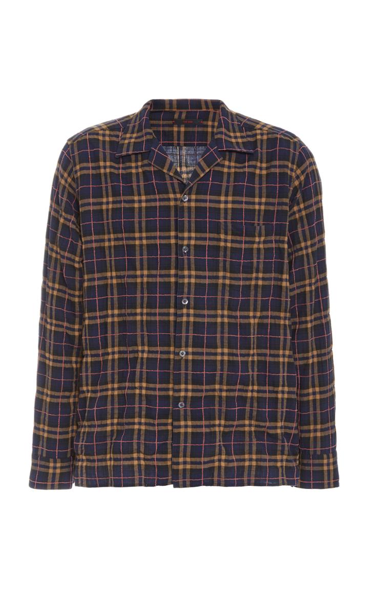 The Gigi Gemma Plaid Cotton-poplin Shirt