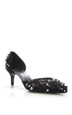 Lanvin Kitten Heel With Pearl And Paillets