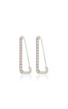 Moda Operandi Ee Ra 18k White Gold Dorin Earrings