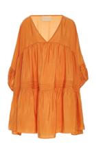 Anaak Airi Silk-crepe De Chine Mini Dress