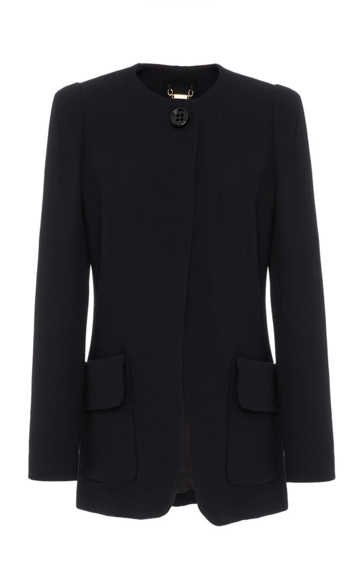 Amelia Toro Wool Crepe Blazer