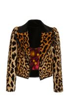 Moda Operandi Alix Of Bohemia Julie Leopard Velvet Moto Jacket