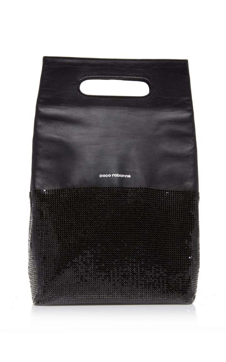Paco Rabanne Folding Leather Clutch