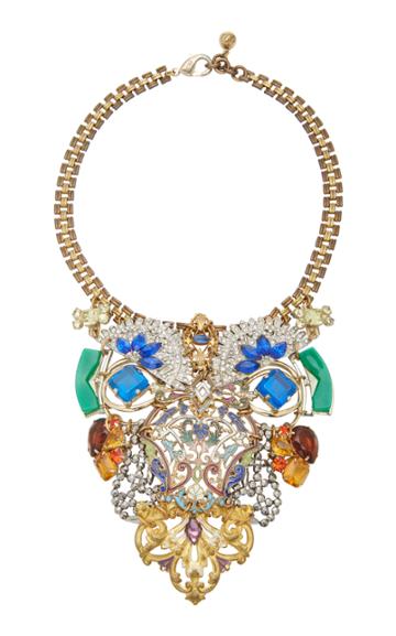 Moda Operandi Lulu Frost One-of-a-kind Gold-plated Crystal Necklace