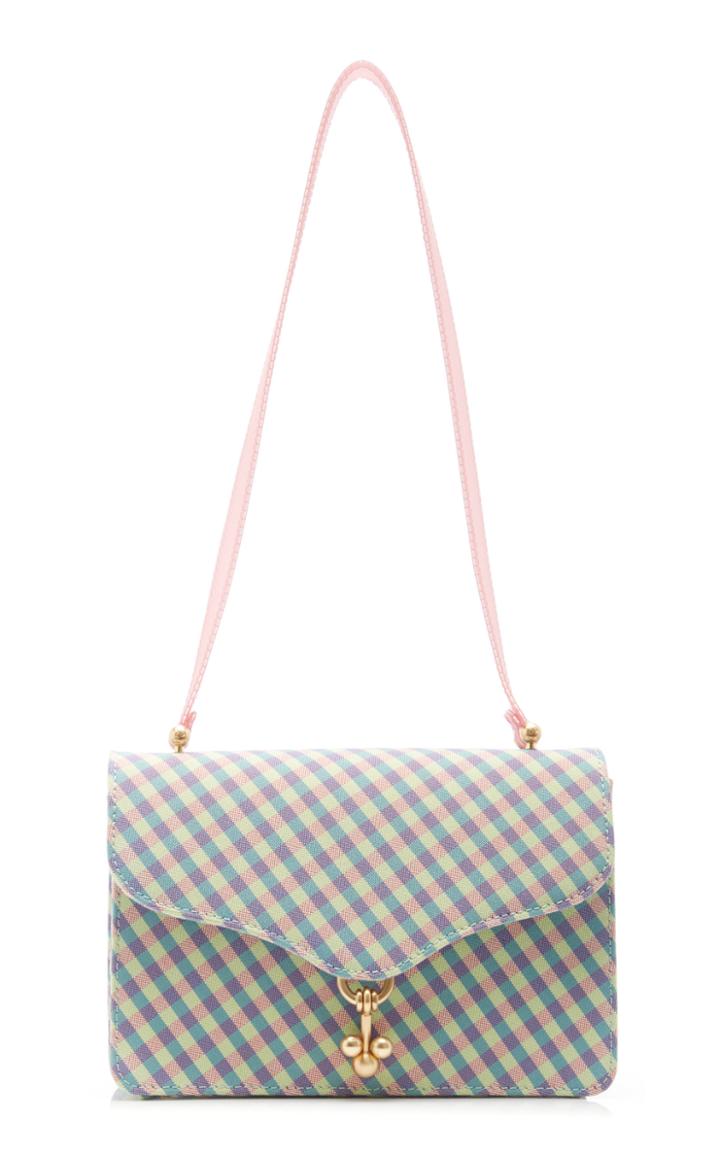 Moda Operandi Edie Parker Ballbuster Gingham Shoulder Bag