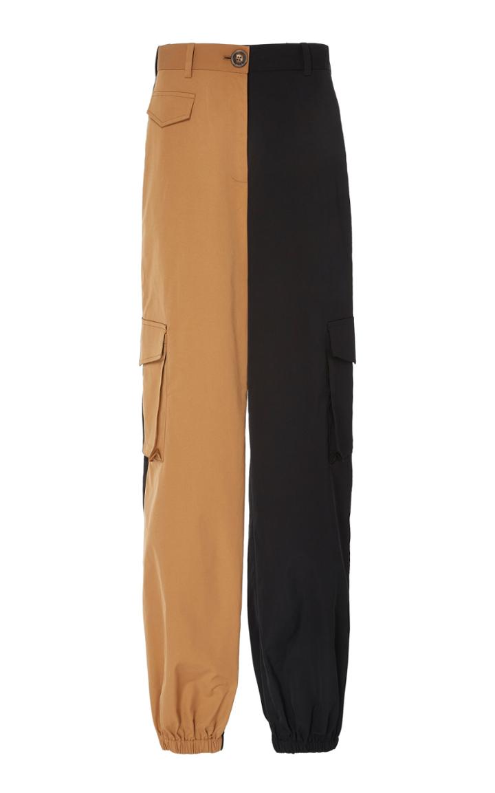 Bouguessa Two Tone Cargo Pants
