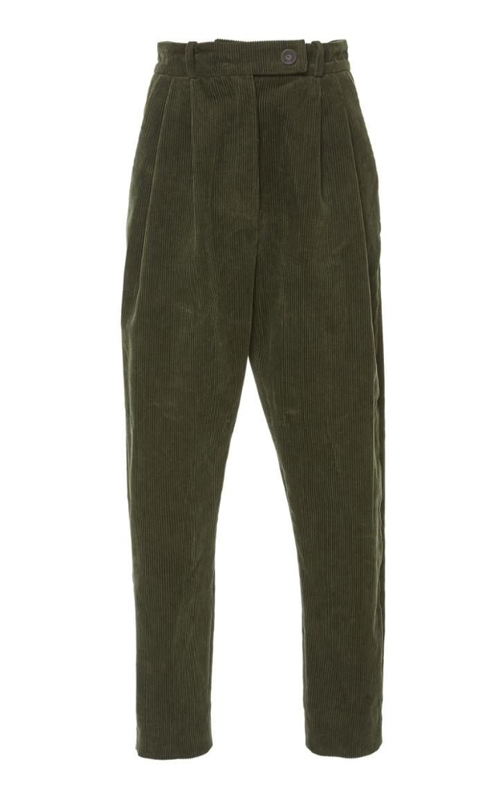 A.w.a.k.e. Tapered Leg Double Pleat Pant