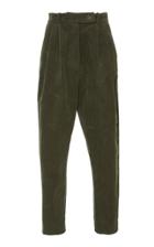 A.w.a.k.e. Tapered Leg Double Pleat Pant