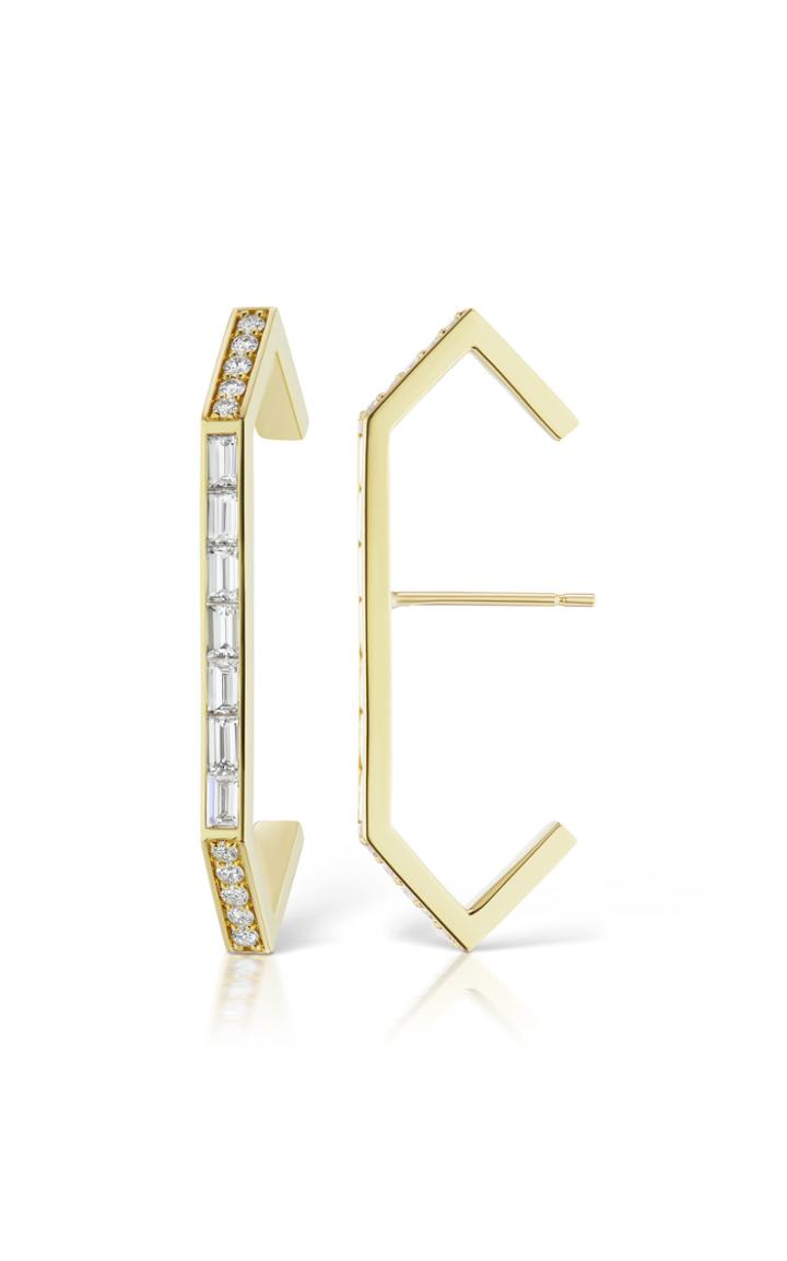 Moda Operandi Emily P. Wheeler 18k Yellow Gold Hexagon Ear Cuffs