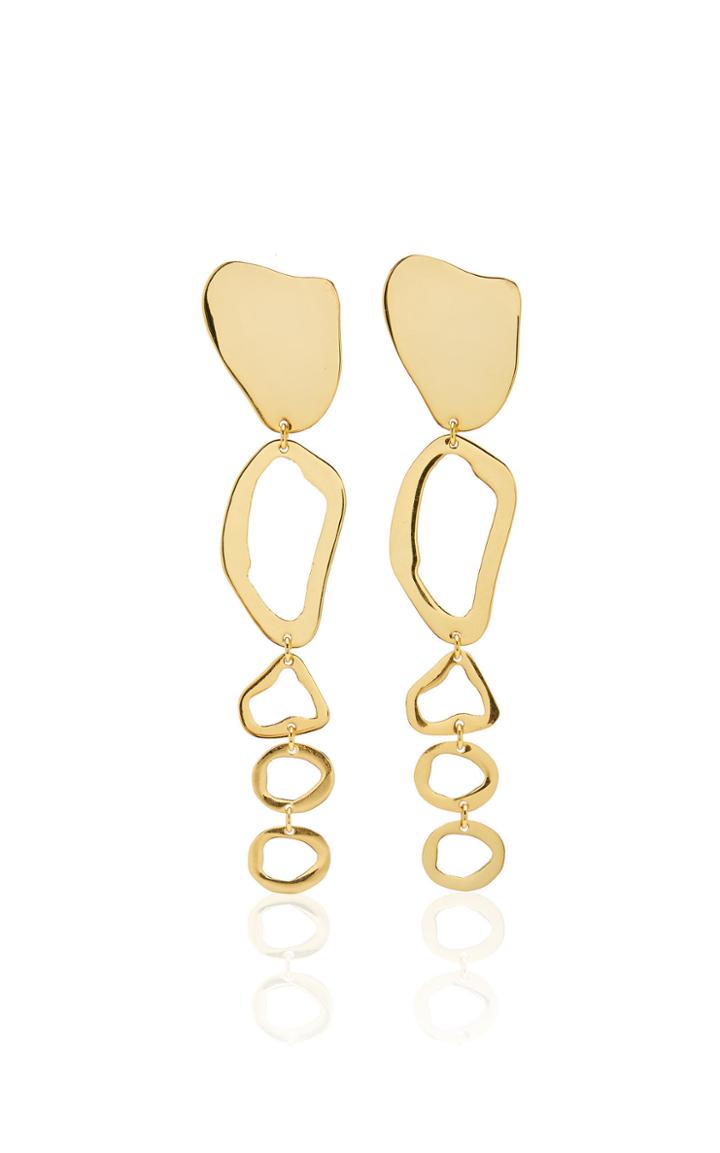 Cult Gaia Ziba Cutout Gold-plated Earrings
