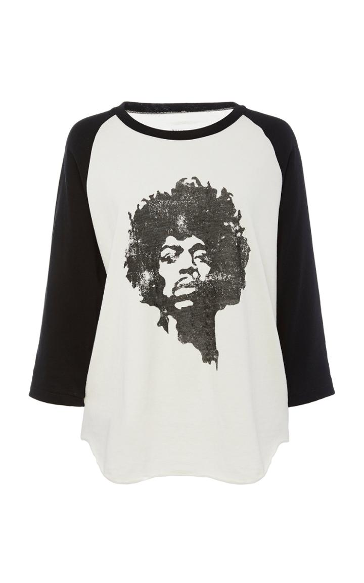 Nili Lotan Jimi Hendrix Cotton-jersey T-shirt