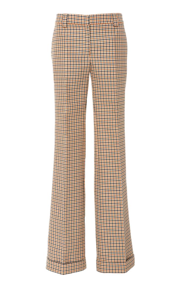 Summa Cuffed Cotton Blend Trousers