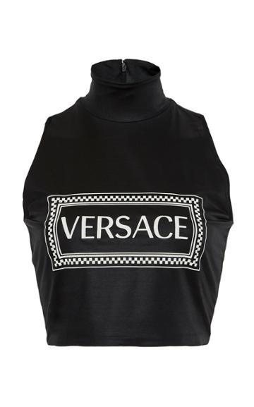 Versace Logo Cady Top