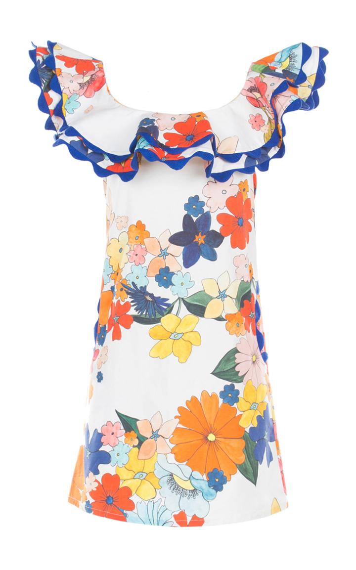 Celia B Calla Ruffle Mini Dress
