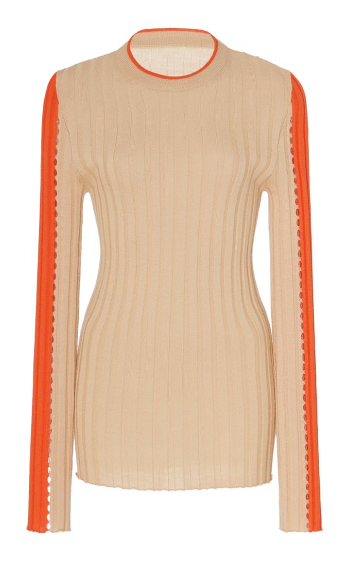 Moda Operandi Maggie Marilyn Hold Me Close Ribbed-knit Sweater Size: Xs