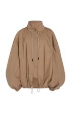 3.1 Phillip Lim Oversized Zip-front Elasticized Drawstring Jacket