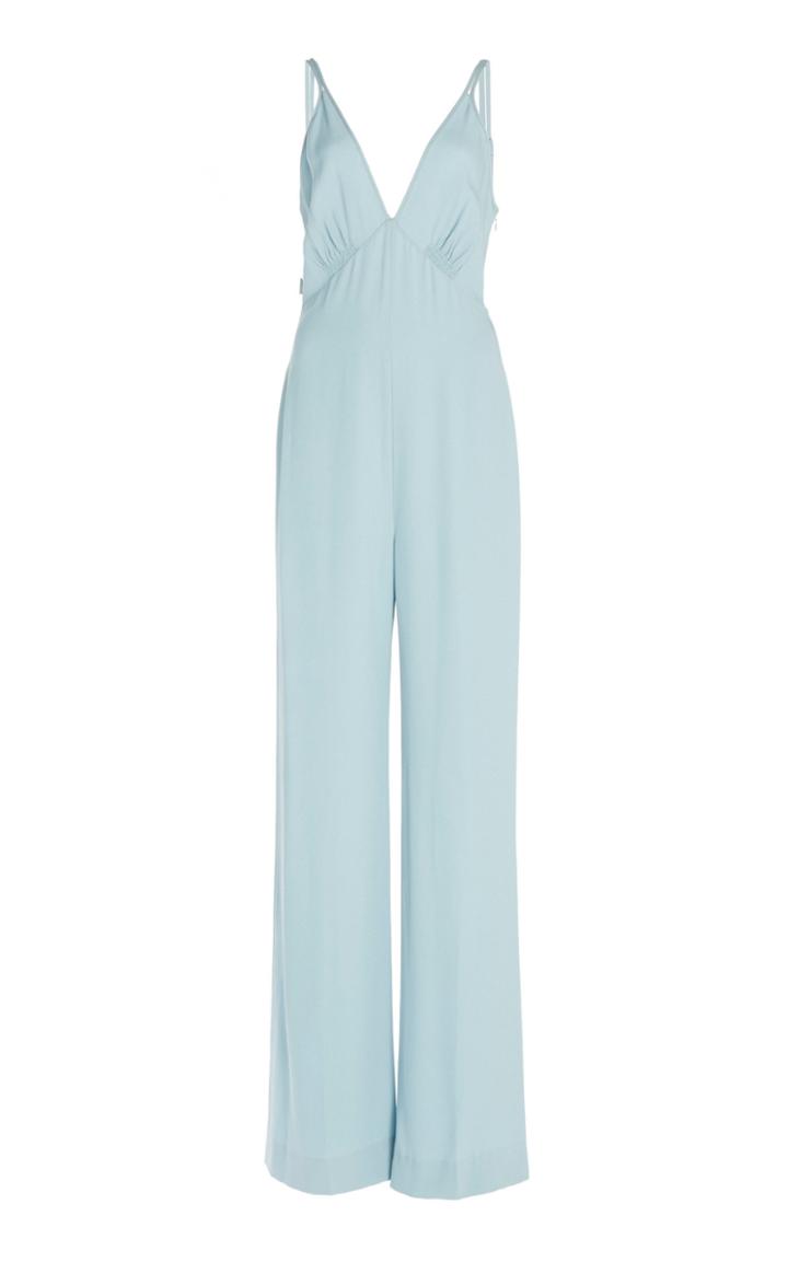 Jenny Packham Carnelian Plunge Jumpsuit