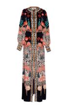 Temperley London Blaze Printed Sleeved Dress